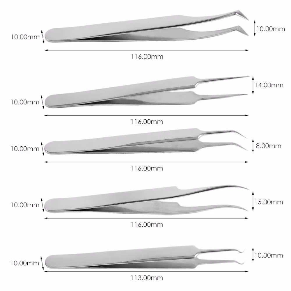 Stainless Steel Blackhead Whitehead Remover Needle Kit Blemish Acne Pimple Extractor Makeup Tool Face Skin Care Tools