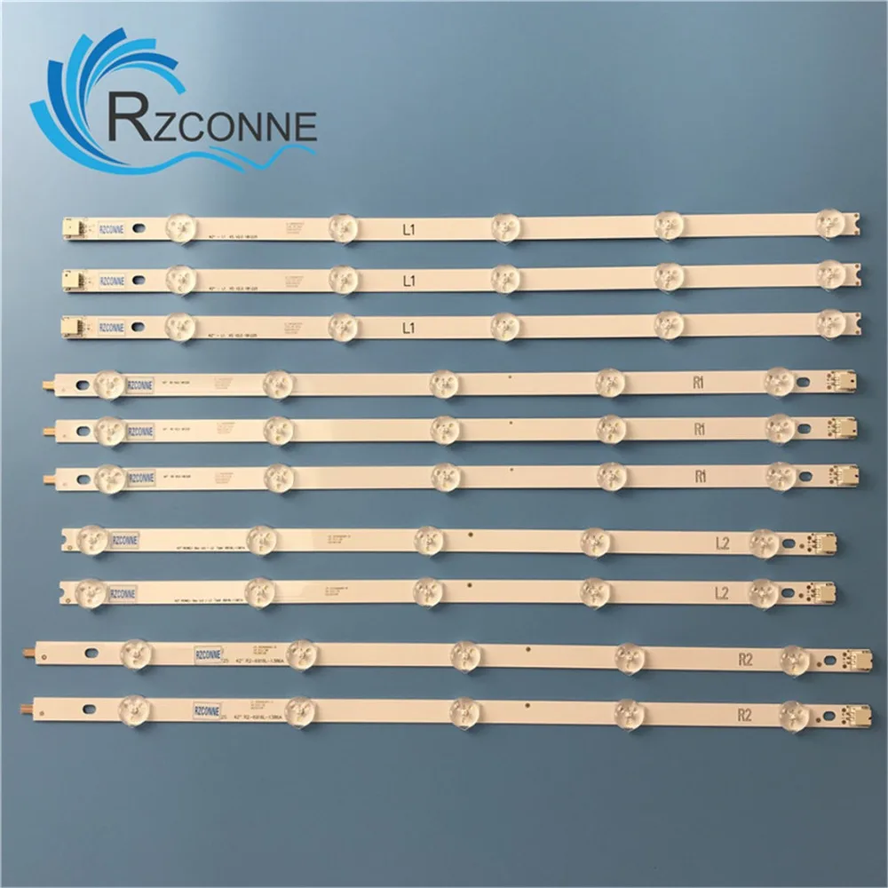 Светодиодный Подсветка полоса для LG 42 дюйма 4" ROW2.1 ТВ 6916L-1412A 6916L-1413A 6916L-1414A 6916L-1415A 42LN542V 42LN575S 42LA615V