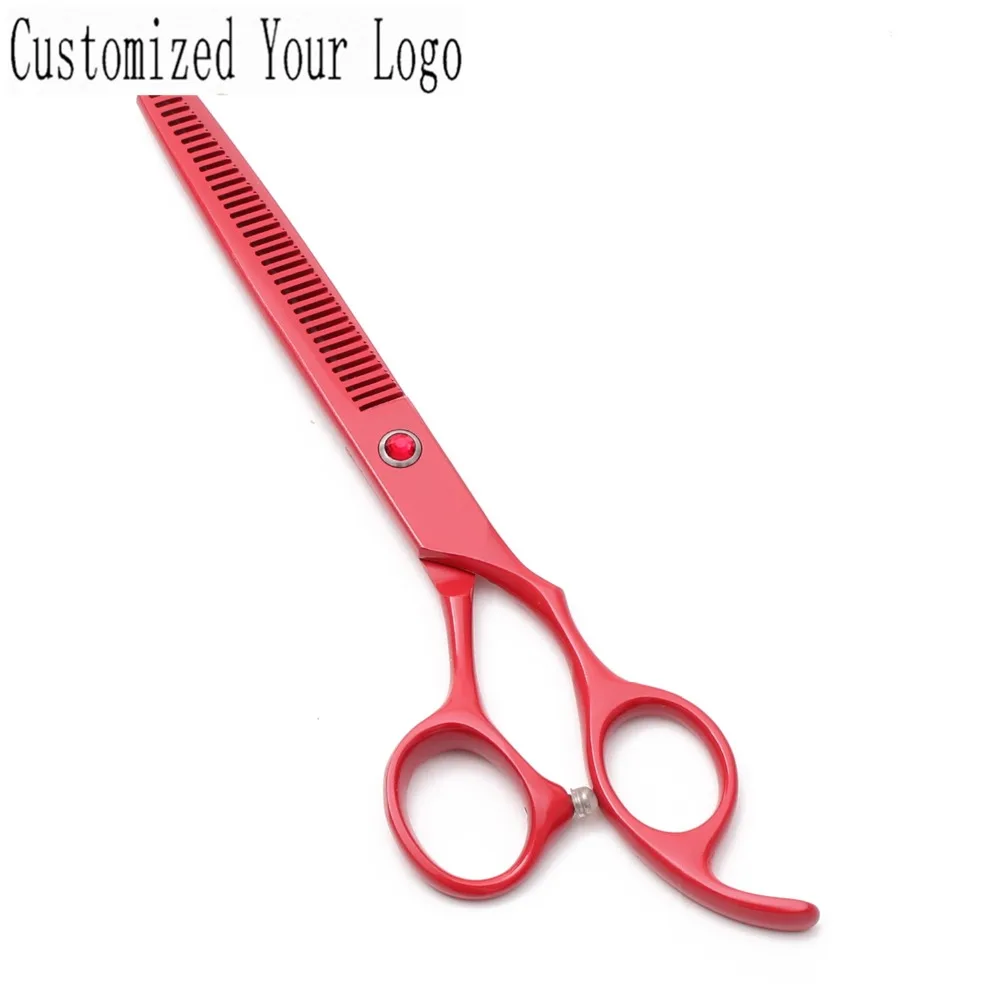 6 5 дюймов индивидуальные лого машинки для собак Ножницы животных филировочные