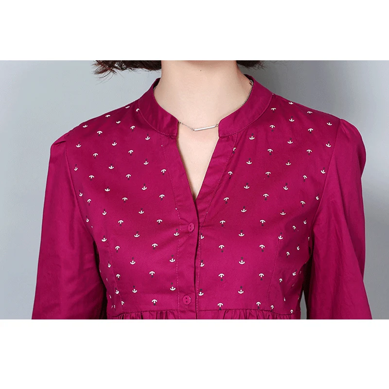 Женская рубашка из хлопка и льна Элегантная Модная однобортная женская блузка с