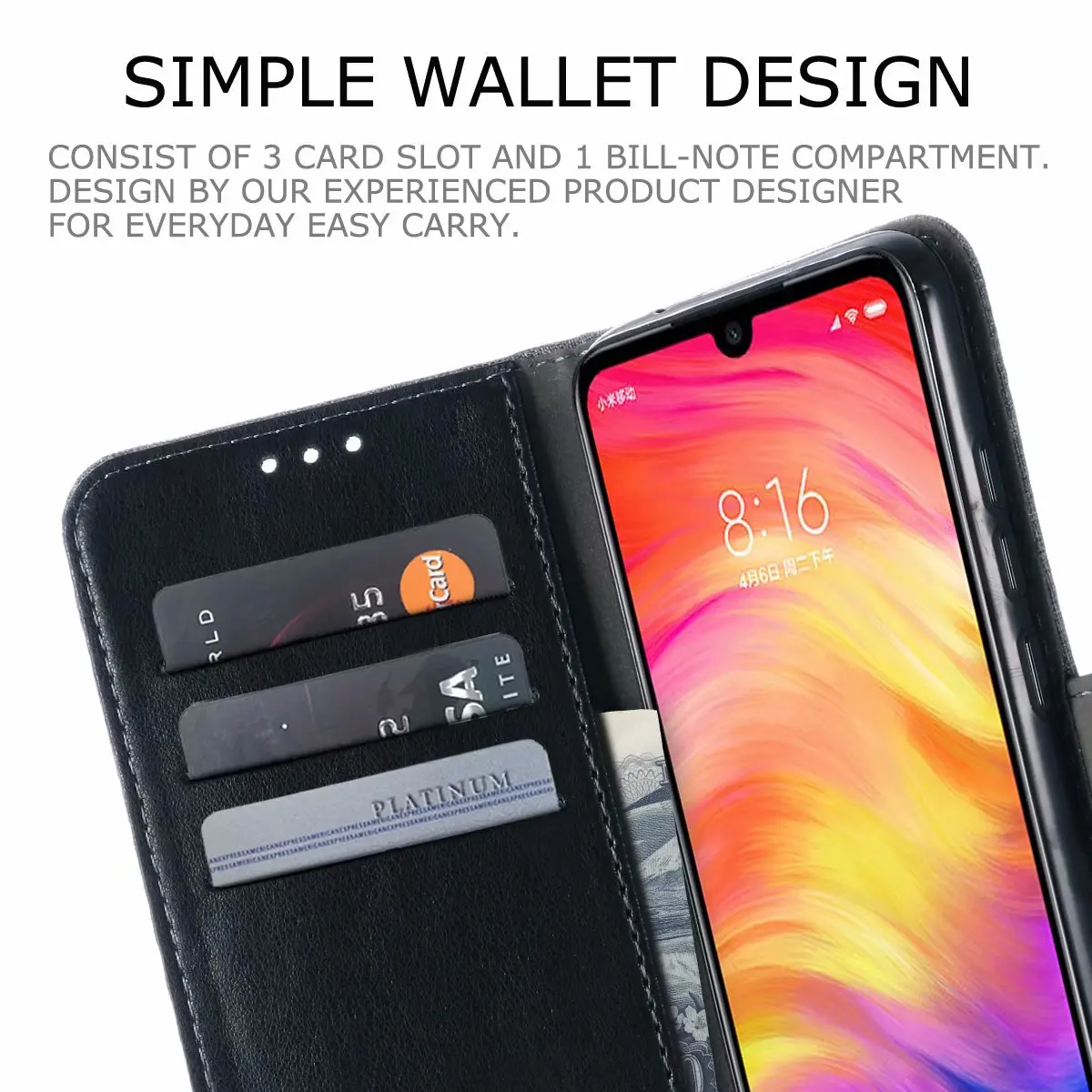 Роскошный Джинсовый чехол + кожаный для XiaoMi RedMi Note 7 6 Pro 6A 5A 4A 4X 5 Plus S2 чехол-кошелек