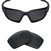 mryok polarized resist seawater replacement lenses for oakley scalpel sunglasses stealth black