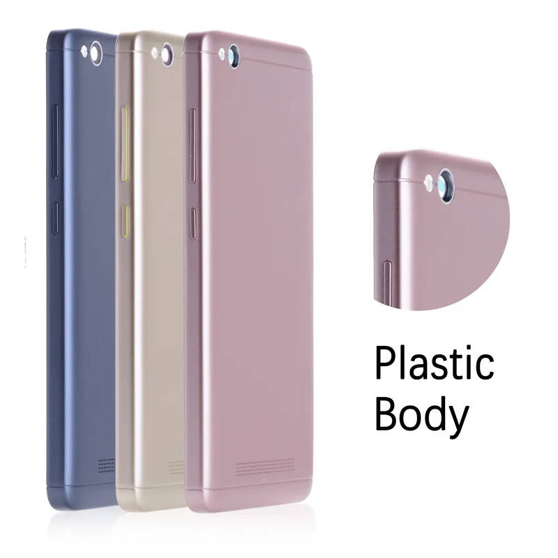 Задняя крышка для Xiaomi Redmi 4A на батарею золотой