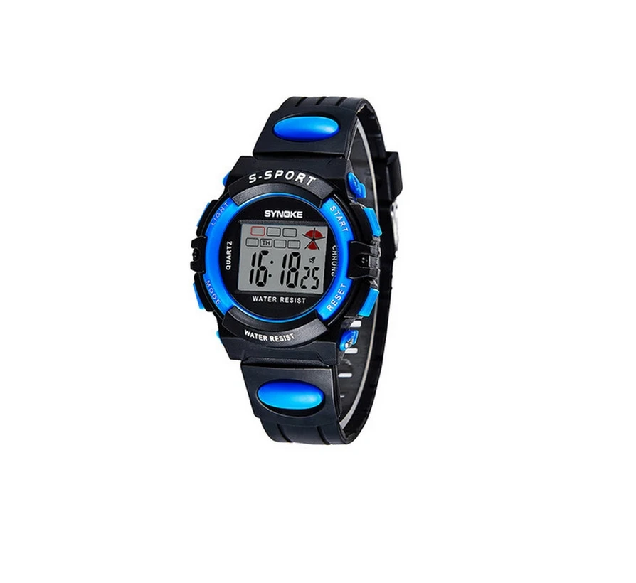 Многофункциональный водонепроницаемый детям часы C003 ( синий )|watch rack|watch componentwatch |