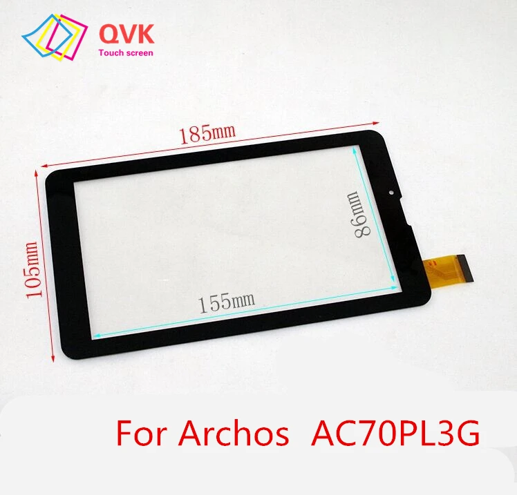 Белый сенсорный экран для Archos 70 79 V2 3G Платиновый панель Ремонт Запасные части |