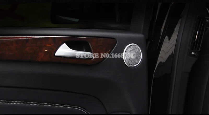 Внутренняя задняя дверь динамик крышка отделка 2 шт для Benz ML W166 2012- GL X166 2013