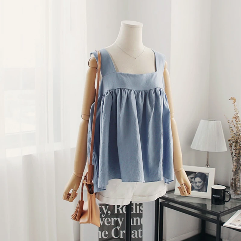 2017 Summer Plus Size Women Tank Tops Bustier Backless Halter Sleeveless Top Female Sexy Casual 5XL Blue Pink Large | Женская одежда