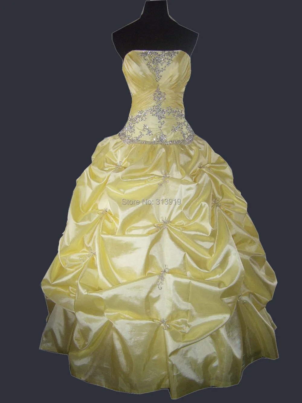 

yellow prom dress 2017 party dresses robe de soiree custom make size 0 or plus sizes free shipping
