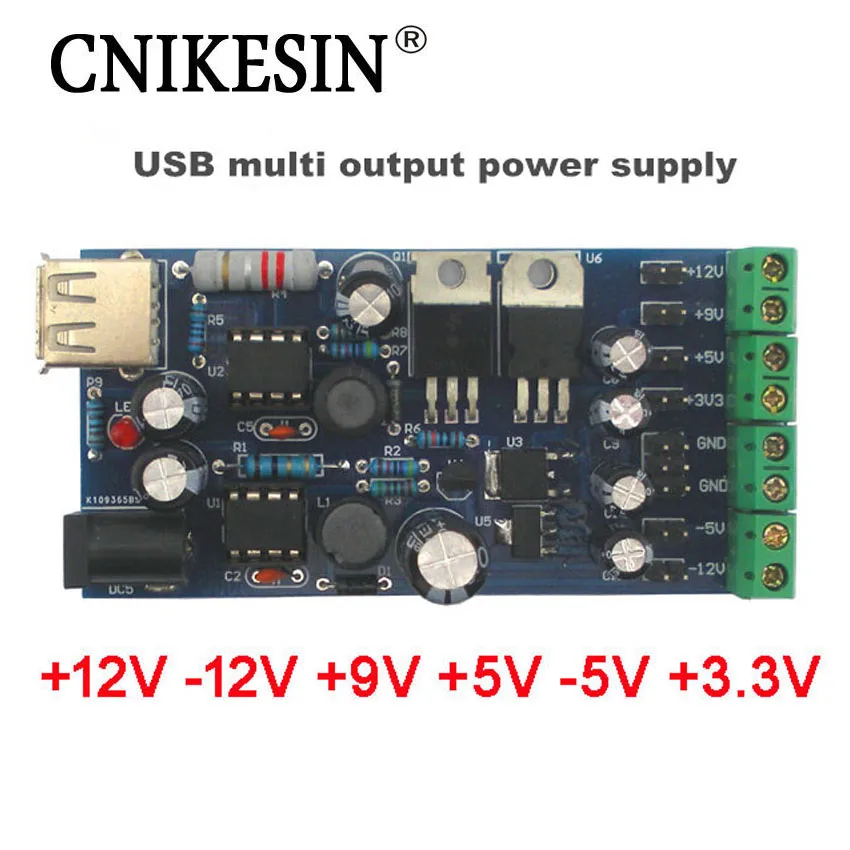 CNIKESIN USB boost однооборотный двойной мощность мини линейный регулятор несколько