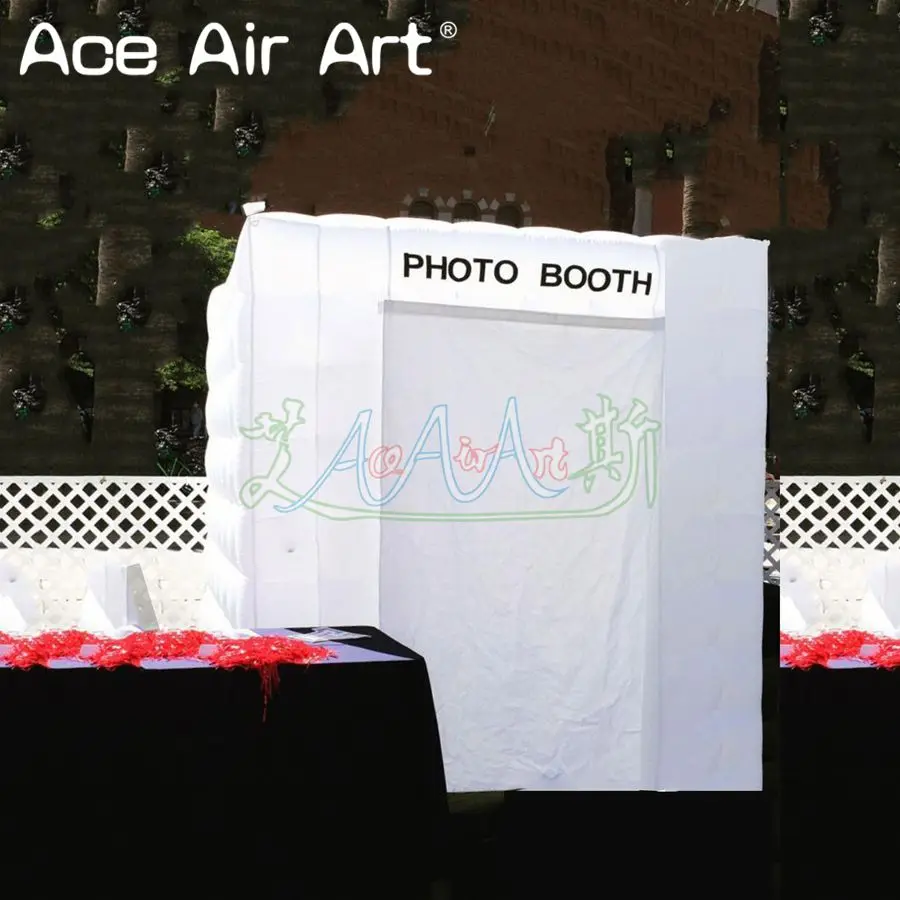 Красочная надувная фотобудка фон для цифровой камеры фотостудии с
