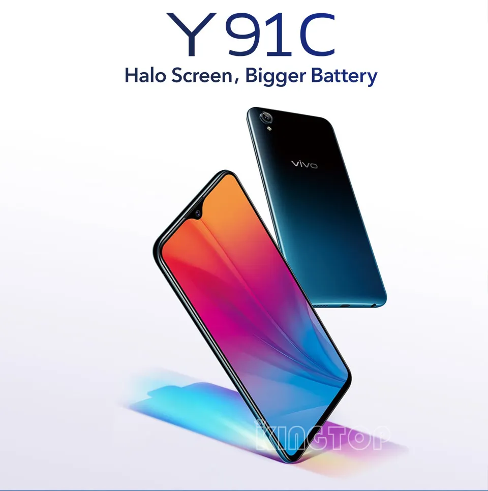 Мобильный телефон vivo Y91C, 6,22 дюйма, полный экран, 4030 мА/ч, 2 Гб ОЗУ, 32 Гб ПЗУ, Восьмиядерный процессор, фронтальная камера Android 8,1, 5 МП, задняя камера 13 МП