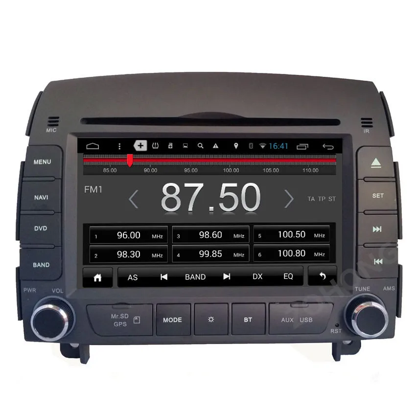 2din DSP Android9.0 автомобильный dvd-плеер для hyundai SONATA NF 2004-2008 YU XIANG Авторадио автомобильный мультимедийный gps-навигация, радио, стерео