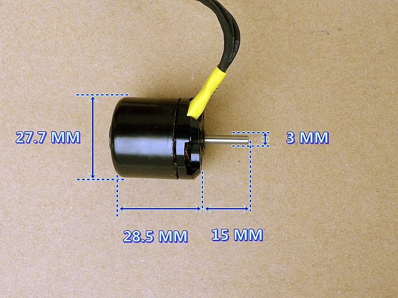 2 шт. RC бесщеточный двигатель модели самолета 2627 KV4200 2830 KV4000 трехфазный Outrunner