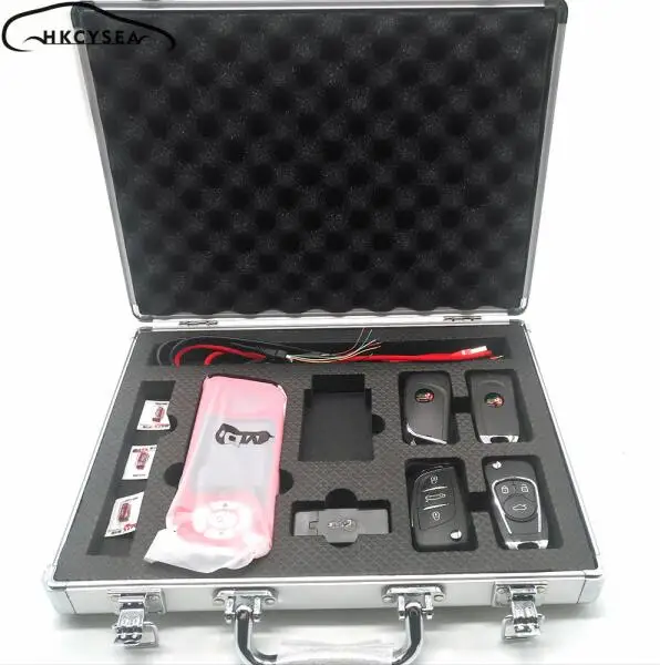 JMD Handy Baby 2 для 4D/46/48/G King Red Chip пульт дистанционного ключа генератор карт копир с JMD OBD 2 для Handy Baby2 - Цвет: full set 4 remote