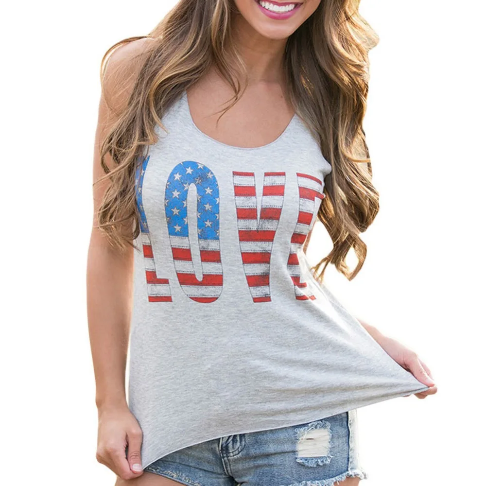Fashion Print tank top Summer Plus Size sexy beach tops O-neck casual women | Женская одежда