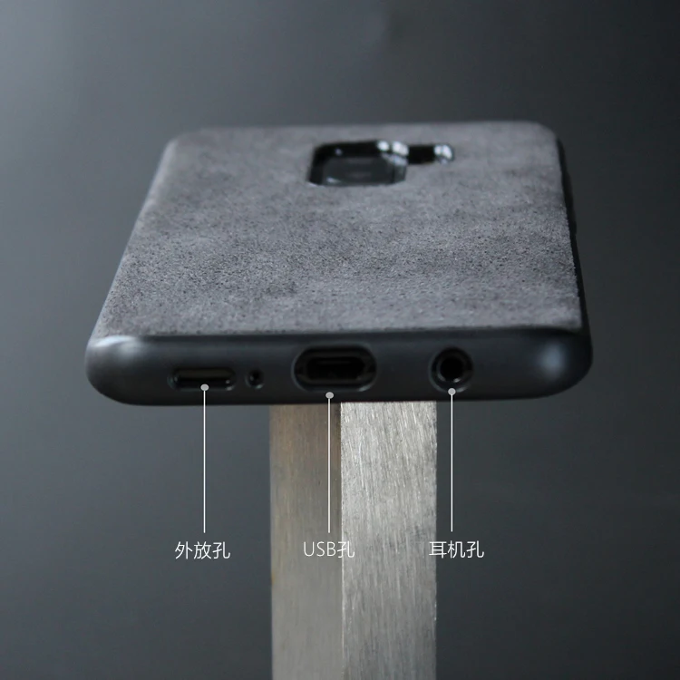 Чехол для samsung Galaxy S9 S8 S10 Plus Note 8 9 чехол Роскошный пуховый итальянский замшевый чехол для телефона для Note 10 Plus