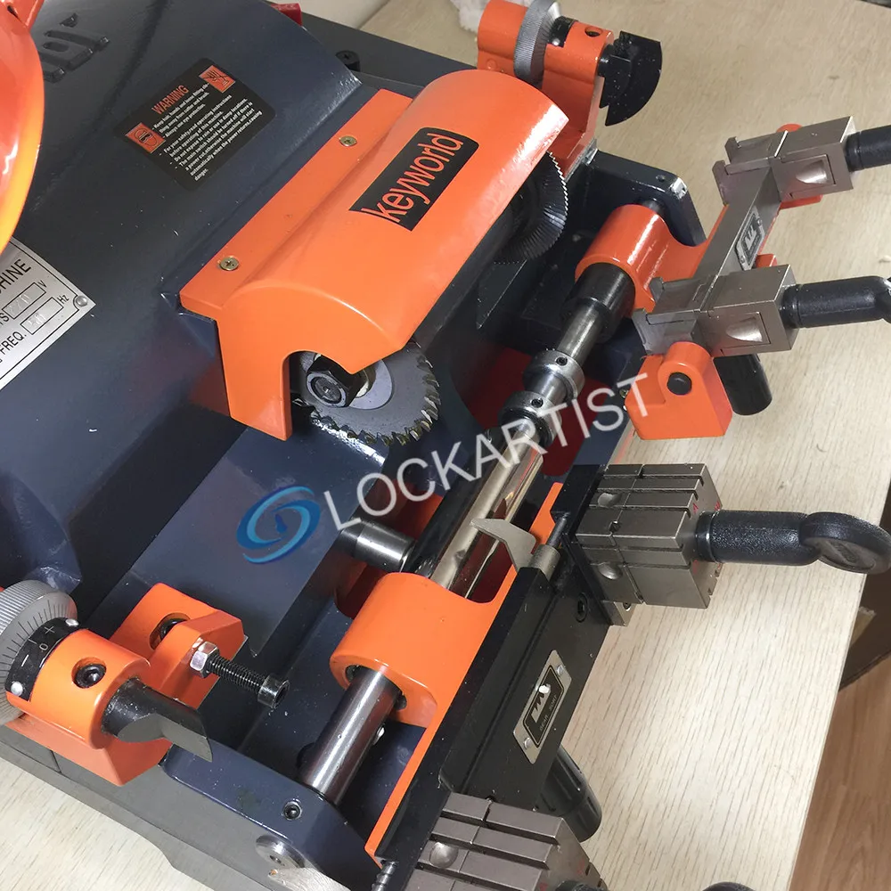 Lockartist Keyworld Многофункциональный S60G3 ключ дубликатор машина двойная головка для Креста& плоский ключ& автомобиль складной ключ