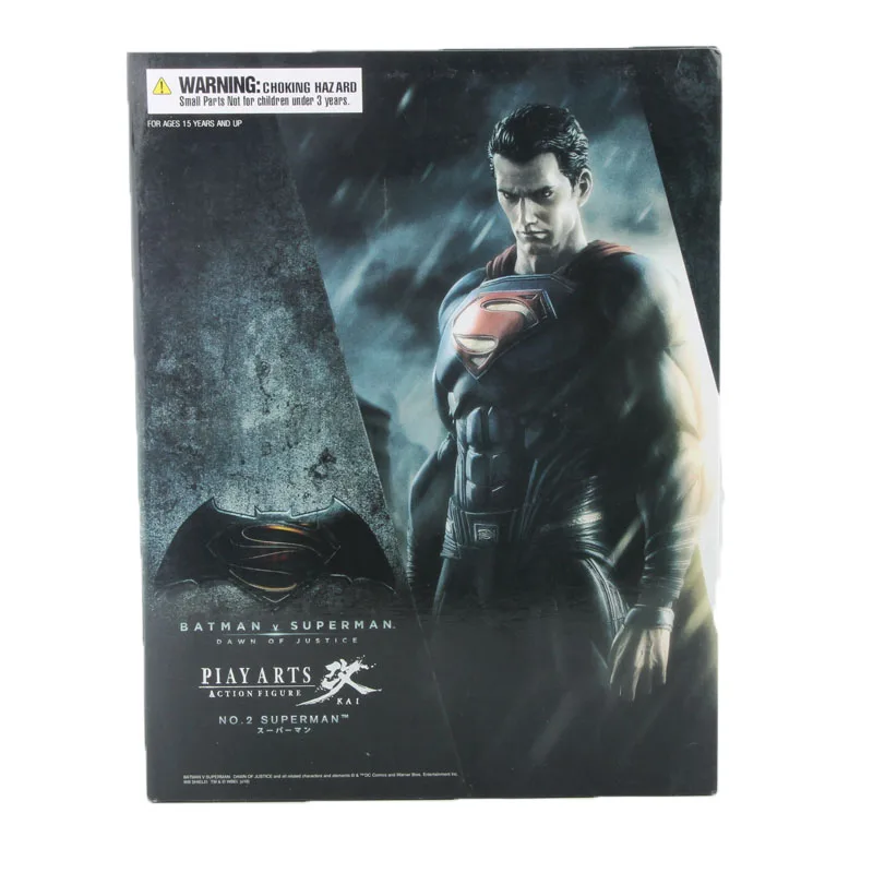 Play Arts DC Super Heroes Супермен фигурка коллекционная игрушка 25 см