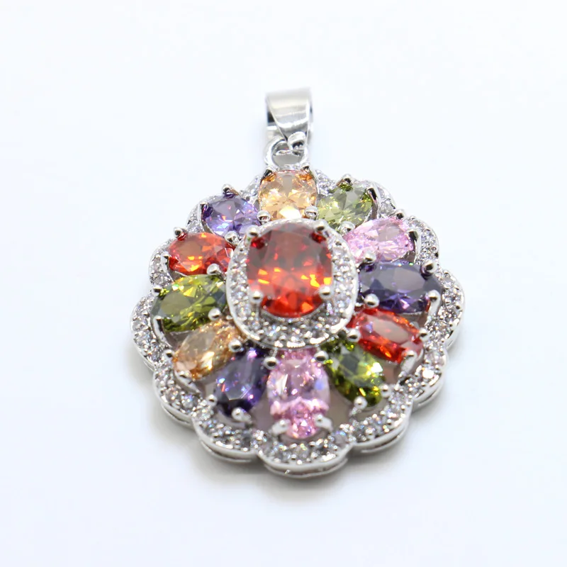 Комплект из колье и серёг серебра 925 пробы|jewelry sets for women|silver jewelry setjewelry |