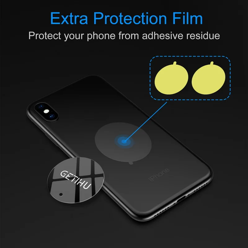 GETIHU магнитный автомобильный держатель для телефона металлическая пластина