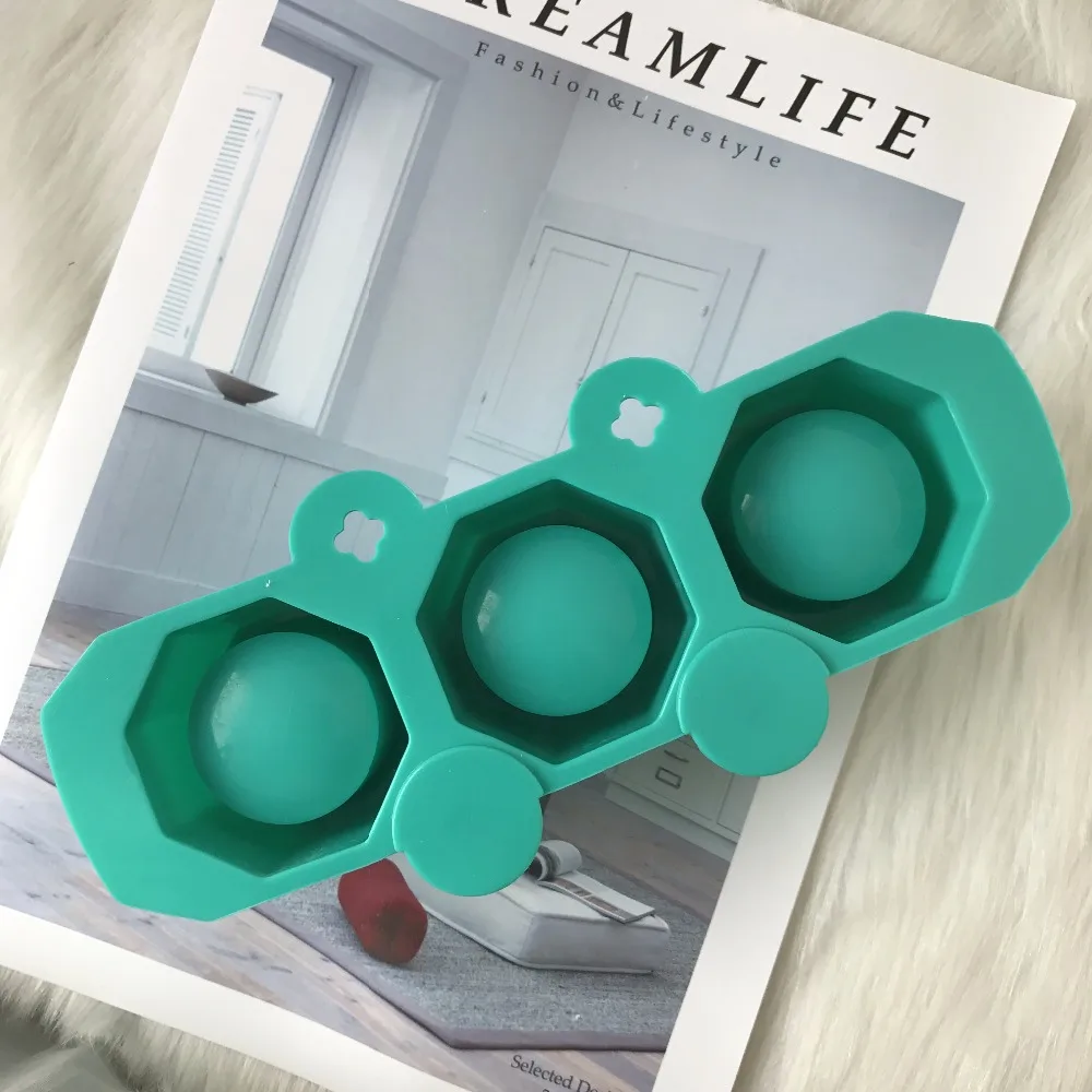 Мини Силиконовый пресс формы для цветочных горшков DIY форма бетонного плантатора