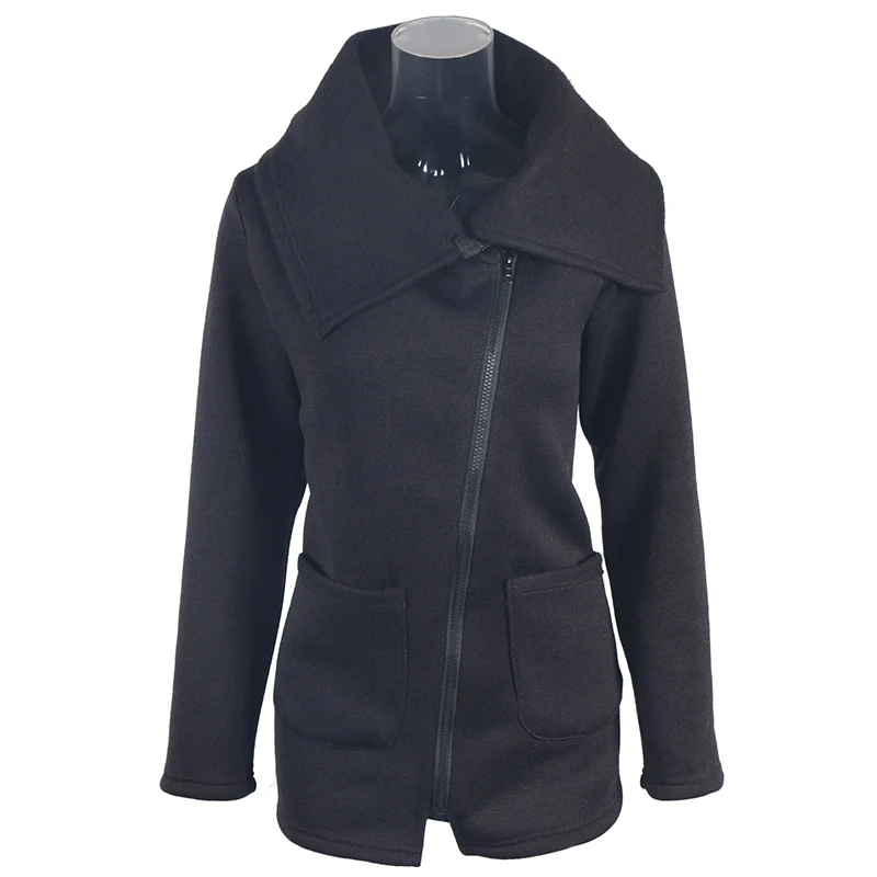 Женская толстовка на молнии сезон весна осень однотонная женская куртка с