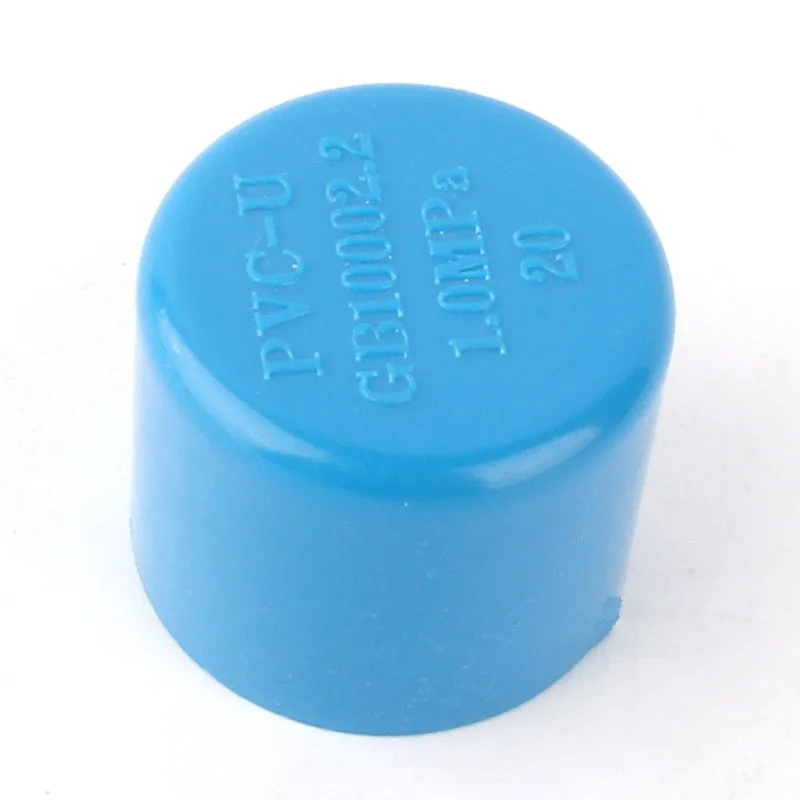 20mm Pipe Caps I.D 20 мм ПВХ трубы соединители 45 90 градусов локоть разъем шапки равный тройник снижение тройник сад водопровод адаптер фитинги - Цвет: 20mm Pipe Caps
