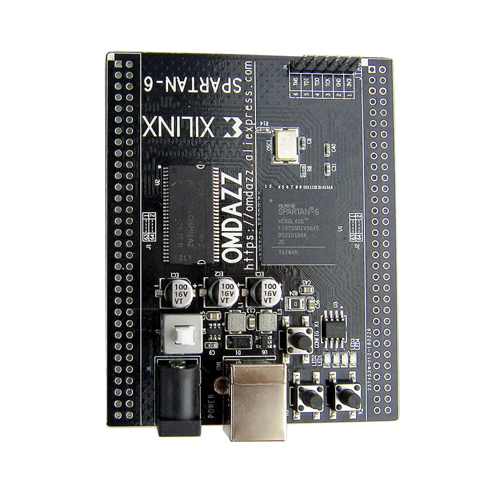 Макетная плата XILINX FPGA Spartan 6 XC6SLX16 основная с 32 Мб SDRAM и расширения IO VGA USB2.0 UART|fpga