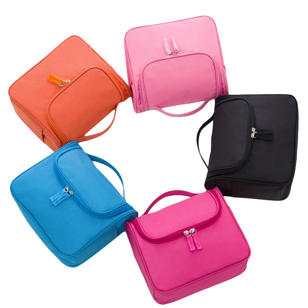 Женская и мужская висячая косметичка для путешествий несессер хранения