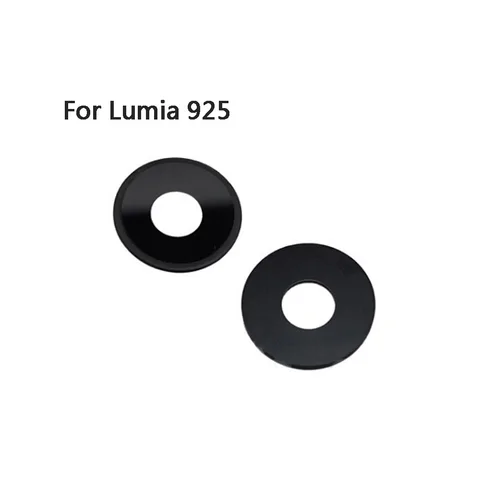 10 шт./лот OEM стеклянный материал для Nokia lumia 535 / 630 / 635 / 925 объектив задней камеры внешняя крышка с клейкой лентой