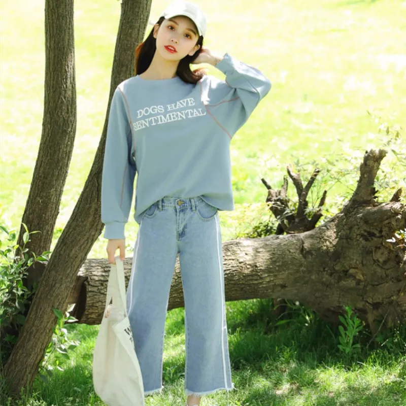 Корейский Ulzzang женские толстовки свитшоты пуловер толстое пальто Зимняя