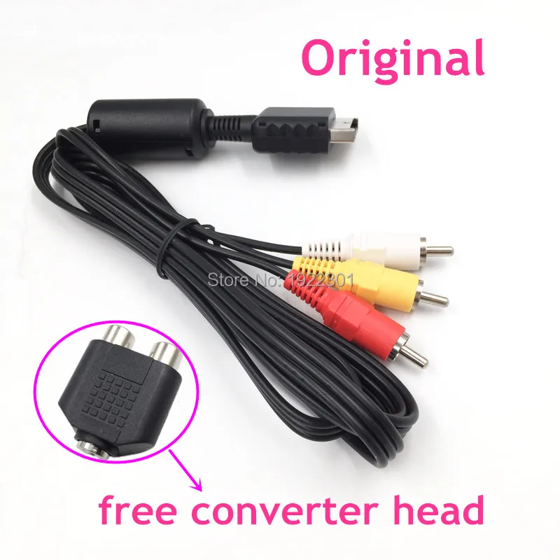 Кабель AV RCA для аудио и видео с av кабелем адаптер Sony Playstation 2 PS2 PS3|av to rca|av toav cable |