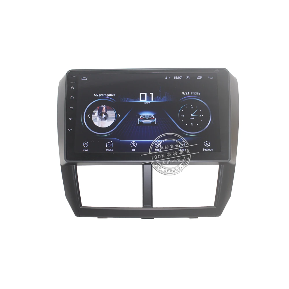 HACTIVOL Quadcore 2 din android 8,1 Автомагнитола для Subaru Forester Impreza 2008 2009 2010 2011 2012 автомобильный dvd-плеер bluetooth