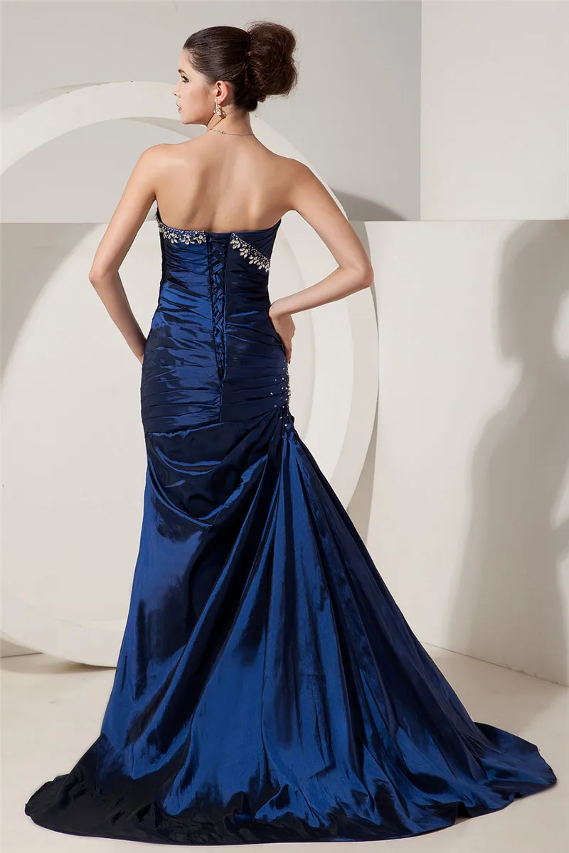 Платья для мамы невесты Vestidos De Madrinhas De Casamento, Длинные вечерние платья русалки из тафты