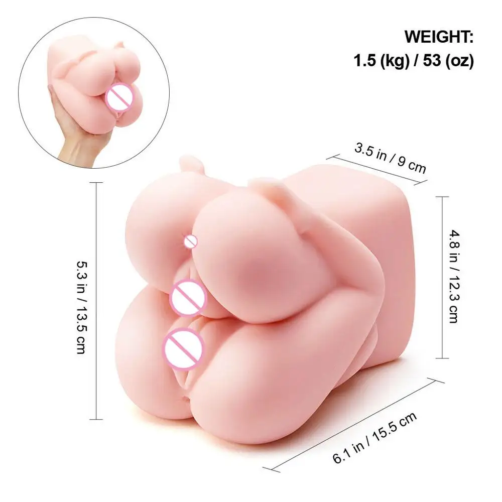 Мягкая большая Реалистичная искусственная вагина настоящая карманная Вагина