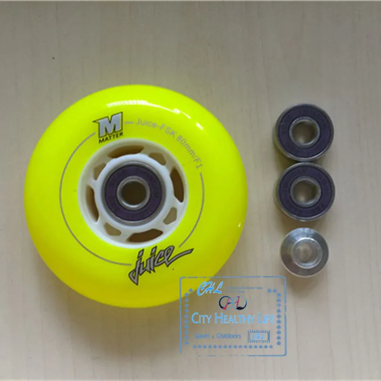 Колесо + подшипник 8 шт. Бортовая Тормозная колесо для SEBA IGOR KSJ HV HL|roller skate wheels|inline