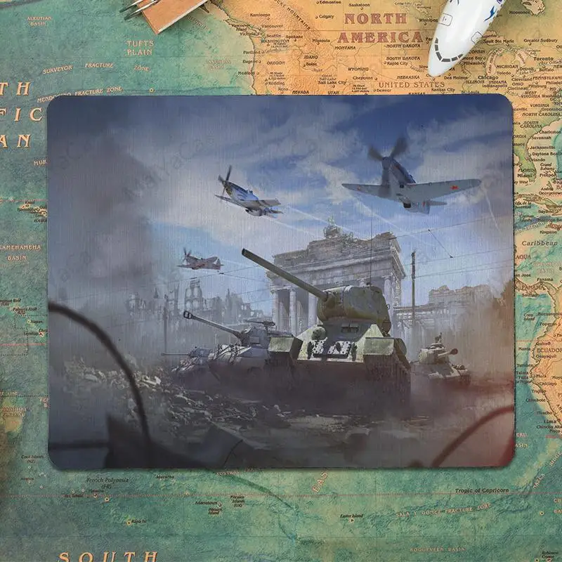 Игровые скоростные мыши Yinuoda War Thunder розничная продажа маленький резиновый коврик