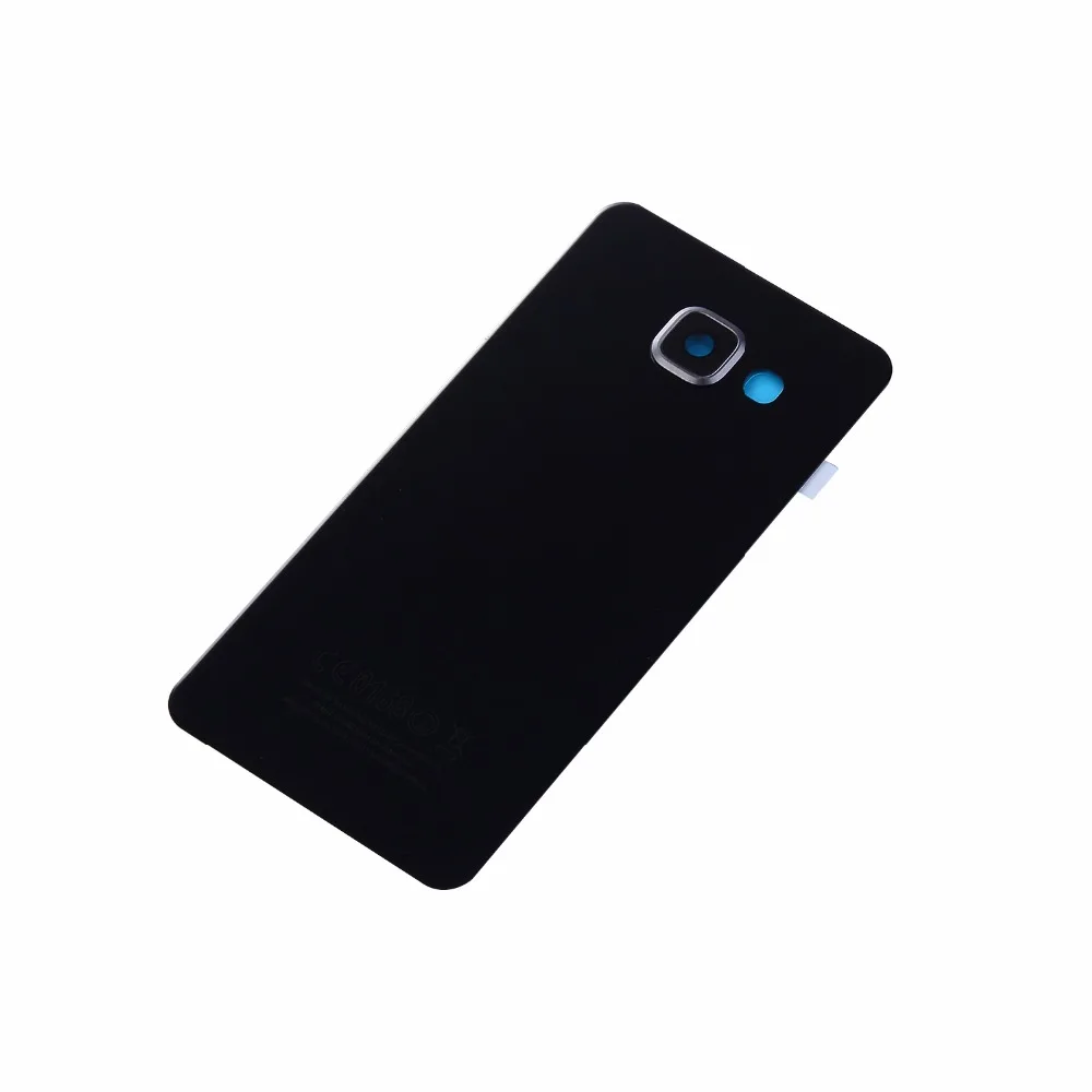 Для Samsung Galaxy A5 2016 A510 A510F Корпус задняя крышка батарейный стеклянный чехол +