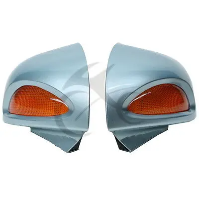 Для BMW R1100RT R1150RT R1100 RT R1150 серебристо синие Задние Зеркала указатели поворота|turn signal