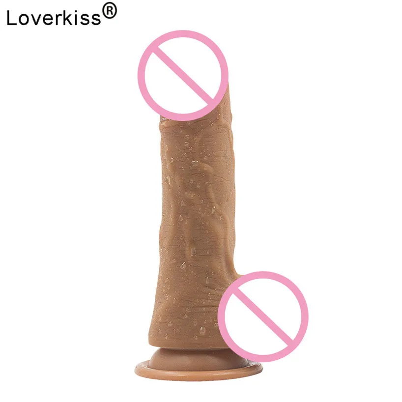 Loverkiss 7 6 дюймовый фаллоимитатор на присоске реалистичные секс-игрушки для женщин
