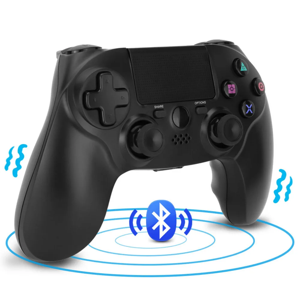 Для sony PS4 беспроводной пульт управления Bluetooth для Игровые приставки 4 Беспроводной Dual Shock Вибрационный джойстик геймпады для PS4