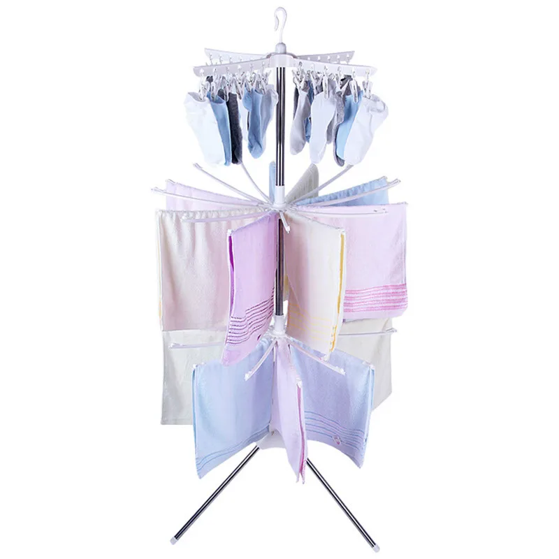 Производители оптом из нержавеющей стали балкон Мобильная сушильная стойка