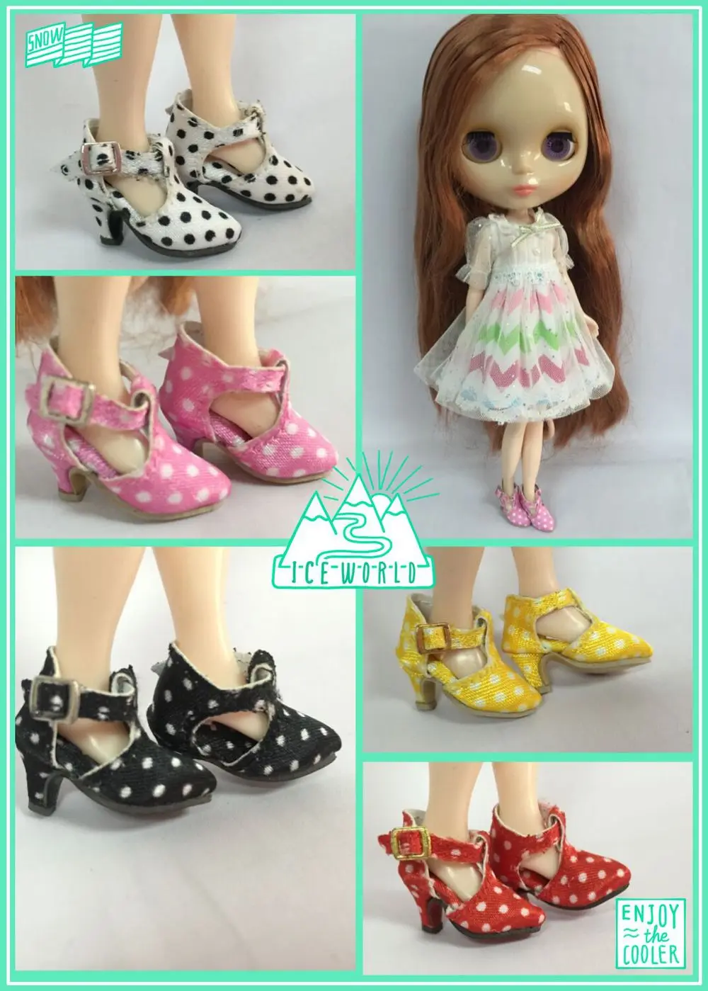 Кукла обувь для blyth Azone куклы OB кукла licca и т. д. Длина: 2,8 см