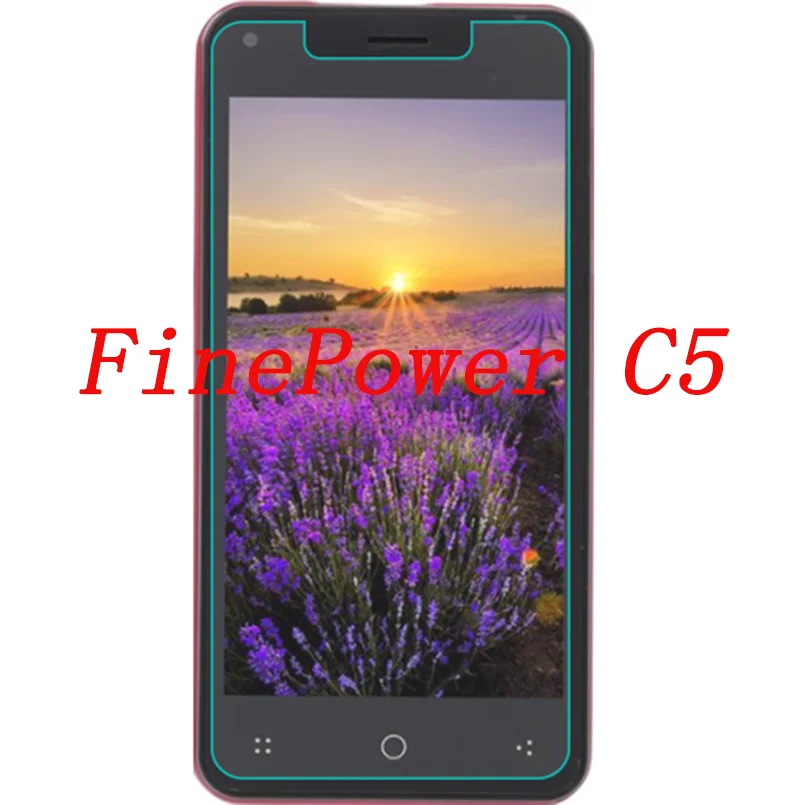 Закаленное стекло для смартфона FinePower C5 4 5 дюйма 9H Взрывозащищенная защитная
