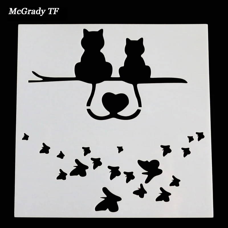 Трафарет для торта наслоения Трафареты DIY Скрапбукинг фото украшение альбома