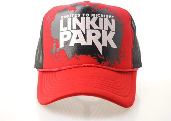 Новинка,, шапки Linkin park с буквенным принтом, весна/лето, сетчатая шапка для мужчин и женщин, хип-хоп уличные хип-хоп кепки
