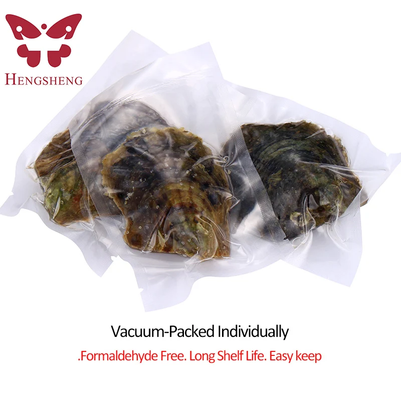 

Birthday Surprise Gift DIY Wholesale Vacuum-packed 6.5-8mm Mix Colors Saltwater Round Akoya Pearl Oyster Shell 30PCS
