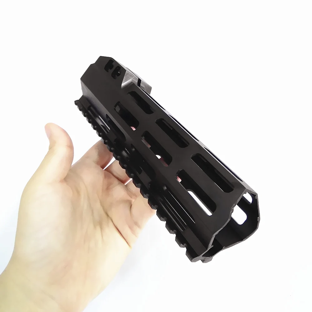 AR15 M-Lok Mlok " 9" 1" 12" 13," 15" 1" 19" тонкий свободный поплавок M-LOK рукоятка винтовка прицел крепление со стальной гайкой
