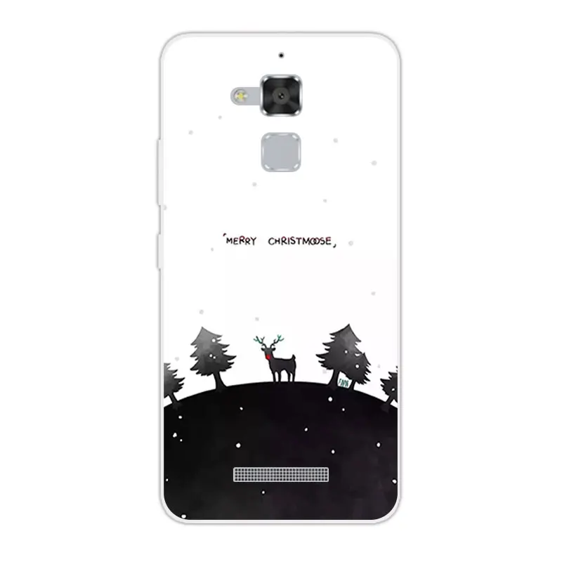 Для asus Zenfone 3 Max ZC520TL X008D Рождественский ночной чехол для телефона для Zenfone3 Max Zenfone Peg asus 3 Horse 3X008 силиконовый чехол