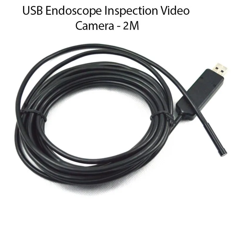 Antscope 7 мм USB эндоскоп Камера Водонепроницаемый мини бороскоп 2/5/15 м для осмотра на змеевидной трубке Камера ПК инспекционная эндоскопическая 27